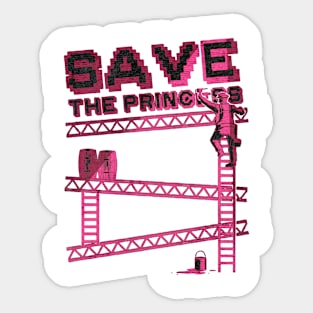 Save the princess Sticker